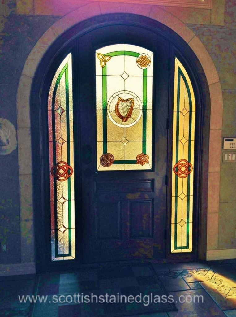 Entryway Stained Glass Celtic