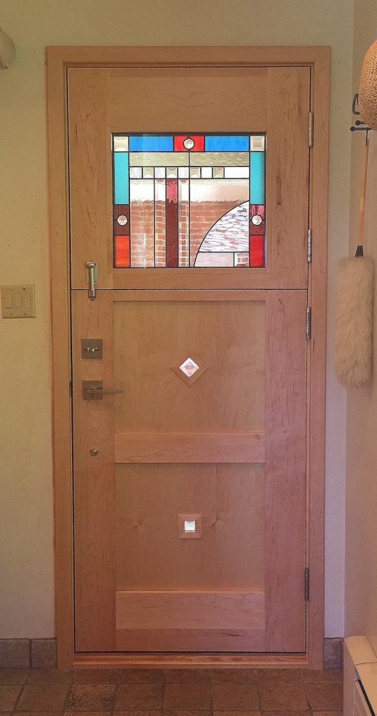 Entryway Stained Glass Top