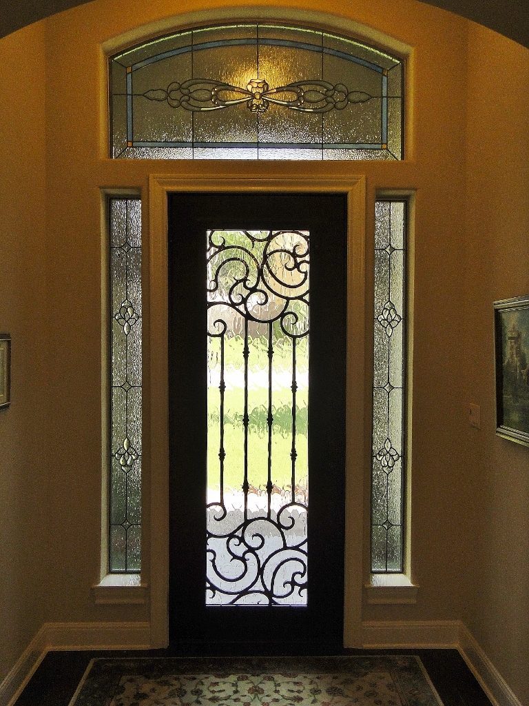 Entryway Stained Glass floral
