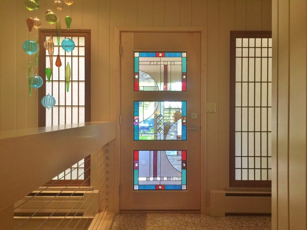 Entryway Stained Glass squares