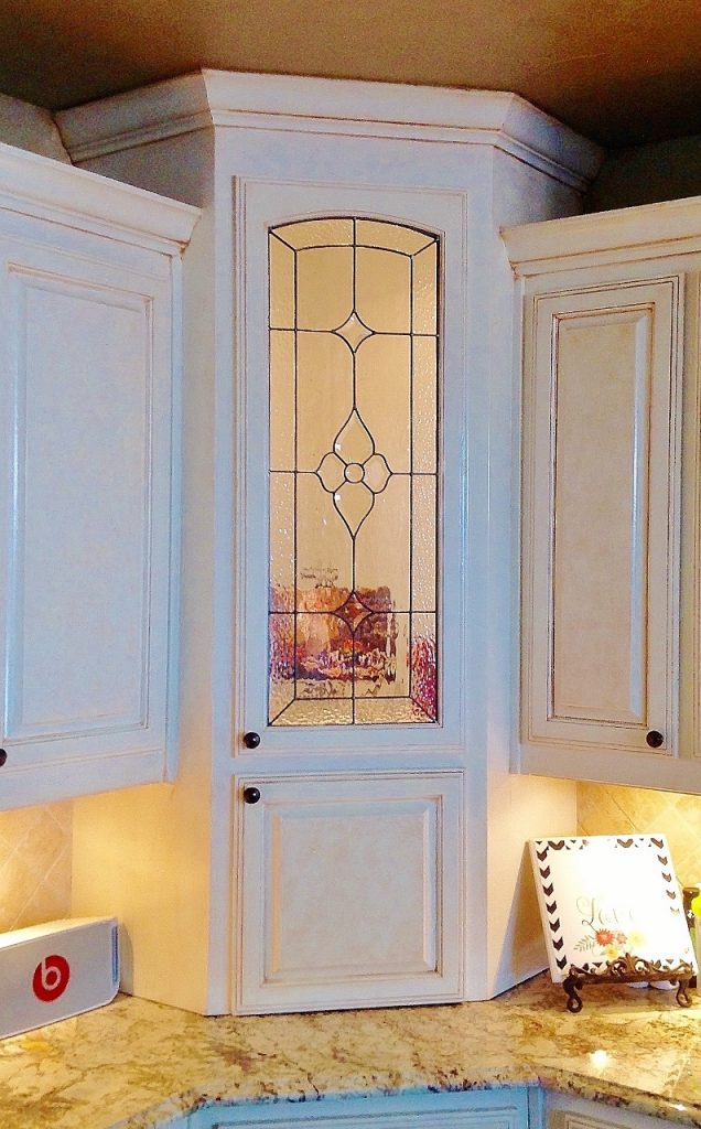 Kitchen Stained Glass pantry