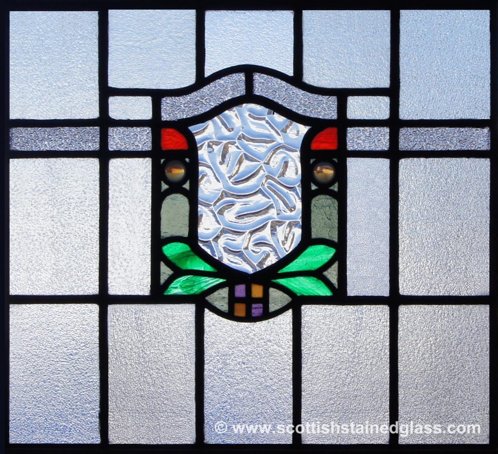 Religious Stained Glass Square