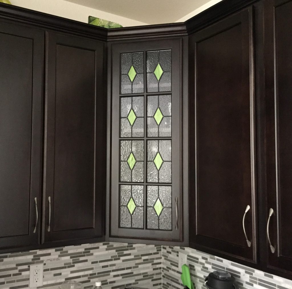 Custom Glass Kitchen Cabinet Doors