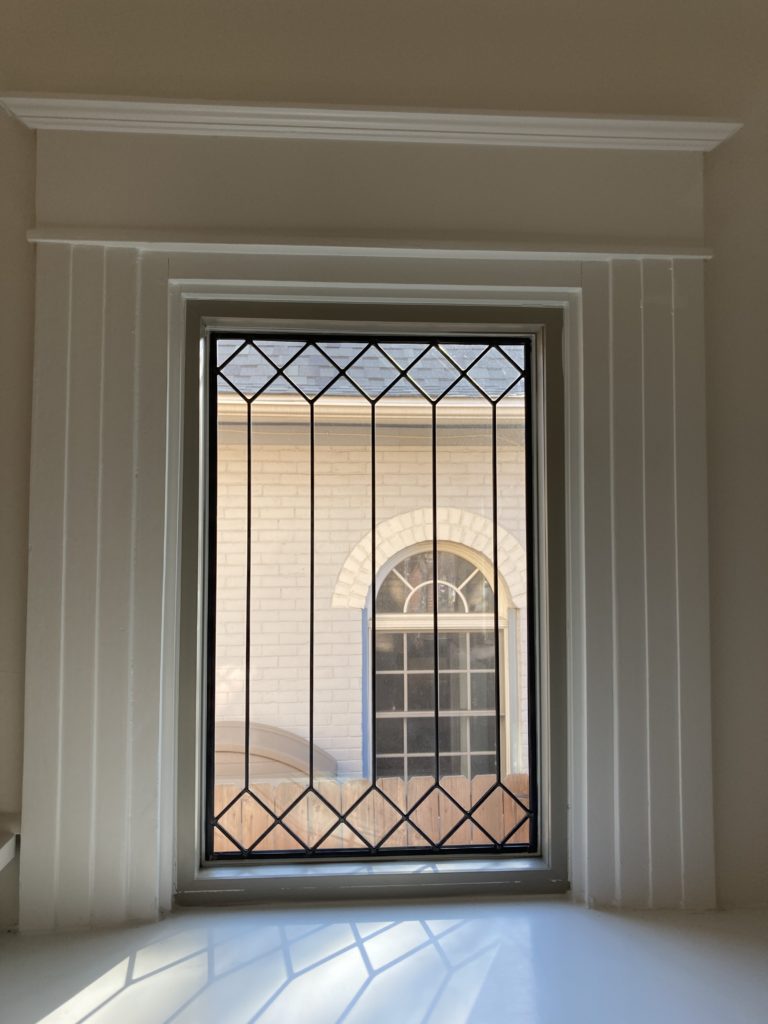 leaded glass window